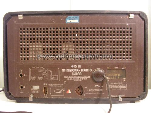 415W; Minerva-Radio (ID = 939414) Radio