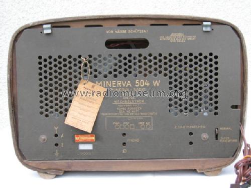 504W; Minerva-Radio (ID = 240122) Radio