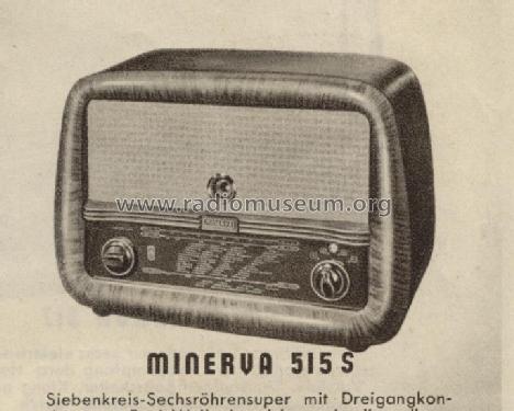 515S; Minerva-Radio (ID = 111478) Radio