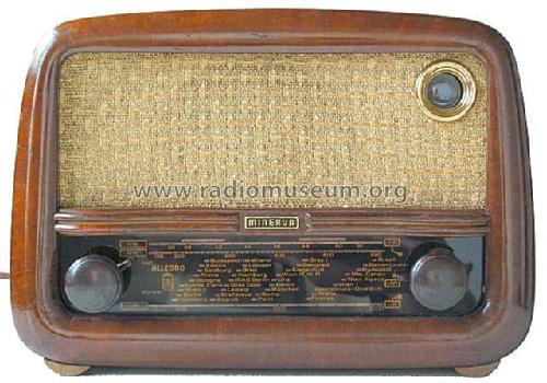 Allegro 534W; Minerva-Radio (ID = 143088) Radio