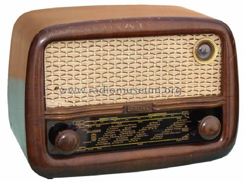 Allegro 534W; Minerva-Radio (ID = 991540) Radio