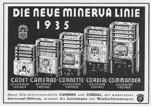 Cadet W ; Minerva-Radio (ID = 1526936) Radio