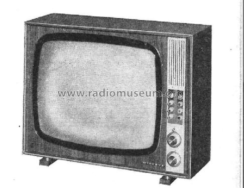 Commander 668; Minerva-Radio (ID = 140236) Televisore