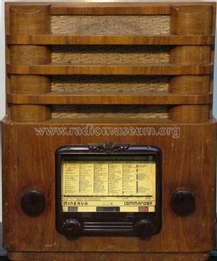 Commander U 500 ; Minerva-Radio (ID = 586221) Radio