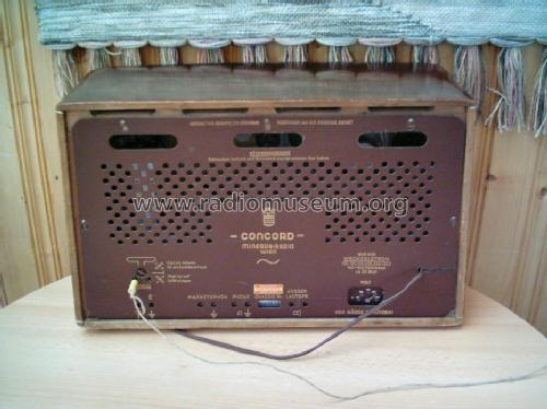 Concord W 567; Minerva-Radio (ID = 58601) Radio