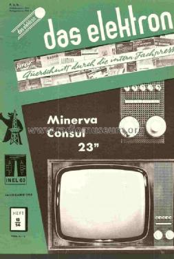 Consul 648; Minerva-Radio (ID = 735589) Télévision