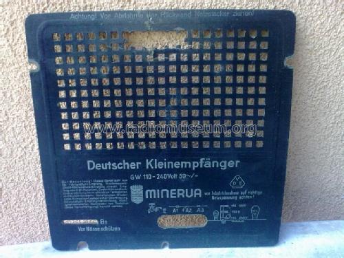 Deutscher Kleinempfänger DKE; Minerva-Radio (ID = 1596979) Radio