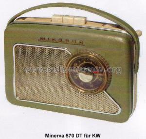 Drucktastensuper 570DT/K; Minerva-Radio (ID = 52763) Radio