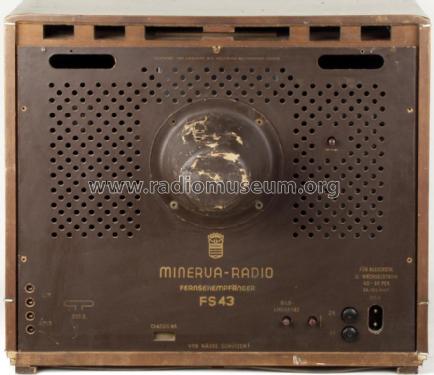 FS43; Minerva-Radio (ID = 1522272) Fernseh-E