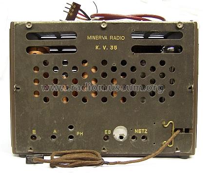 Kraftsuper KV35W; Minerva-Radio (ID = 1043692) Radio