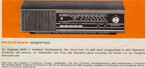 Minerphon ; Minerva-Radio (ID = 443684) Radio