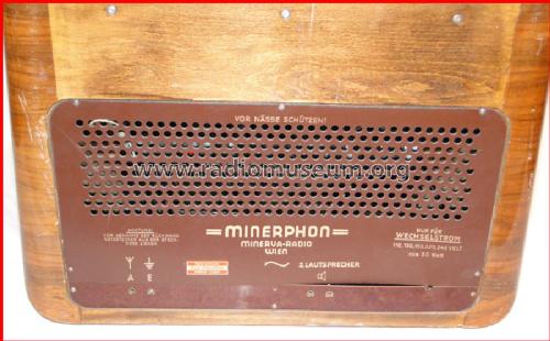 Minerphon W; Minerva-Radio (ID = 776413) Radio