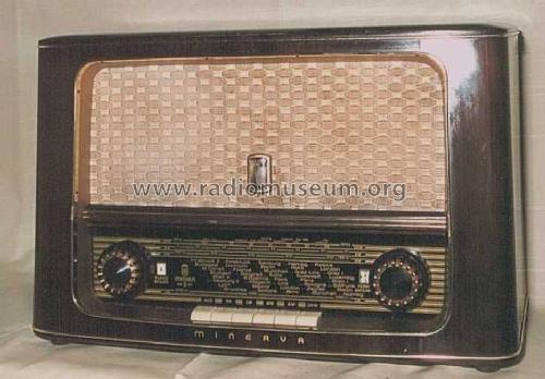 Minion 3U 564U; Minerva-Radio (ID = 36833) Radio