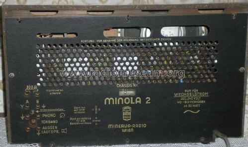 Minola 2 593N; Minerva-Radio (ID = 1016243) Radio