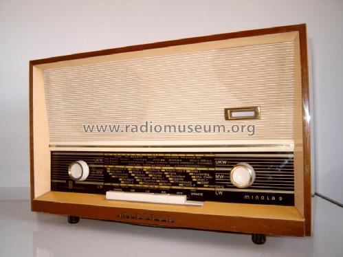 Minola 2 593N; Minerva-Radio (ID = 109398) Radio