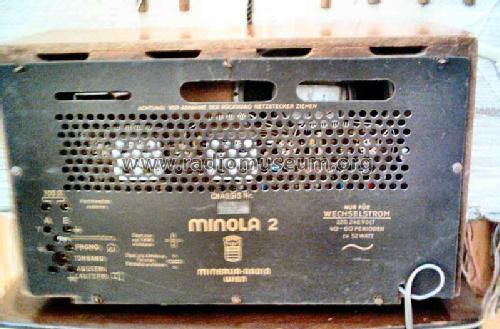 Minola 2 593N; Minerva-Radio (ID = 65692) Radio