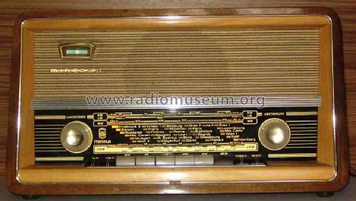 Minola 593W; Minerva-Radio (ID = 168909) Radio