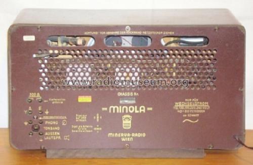 Minola 593W; Minerva-Radio (ID = 278693) Radio