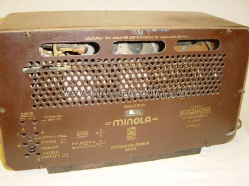 Minola 593W; Minerva-Radio (ID = 99311) Radio