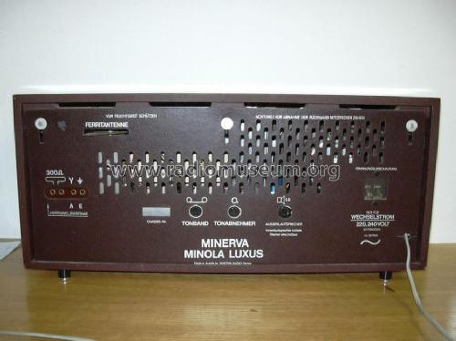 Minola Luxus 674; Minerva-Radio (ID = 276460) Radio