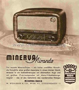 Mirando 52U 514L; Minerva-Radio (ID = 574773) Radio