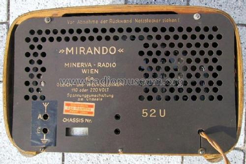 Mirando 52U 514L; Minerva-Radio (ID = 74802) Radio