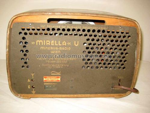 Mirella 530U; Minerva-Radio (ID = 1397710) Radio