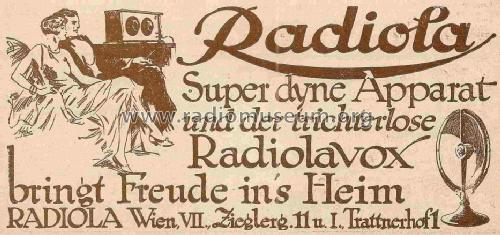 Radiolavox ; Minerva-Radio (ID = 1104257) Speaker-P