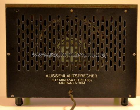 Aussenlautsprecher für Minerva Stereo 655; Minerva-Radio (ID = 1552567) Speaker-P