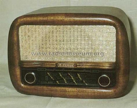 Super-Baby 533U; Minerva-Radio (ID = 36834) Radio