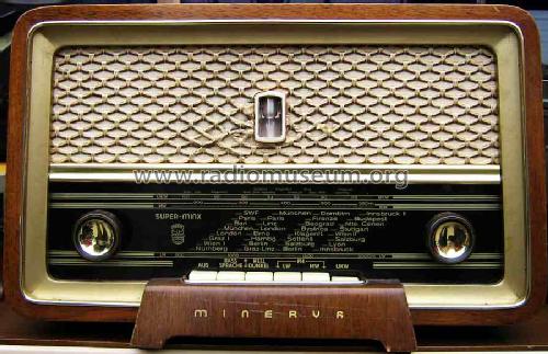 Super Minx 573W; Minerva-Radio (ID = 508752) Radio