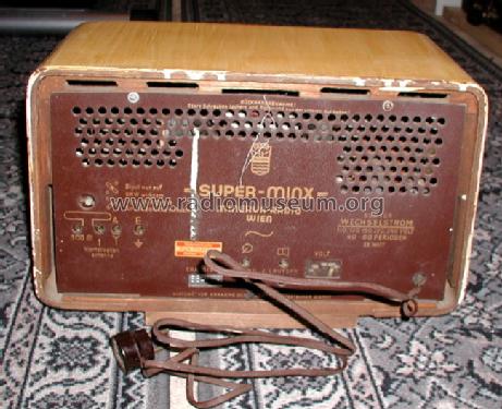 Super Minx 573W; Minerva-Radio (ID = 593135) Radio