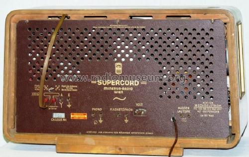 Supercord 576W; Minerva-Radio (ID = 800674) Radio