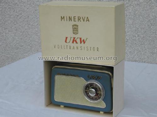 UKW Volltransistor 1960; Minerva-Radio (ID = 107566) Radio