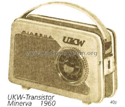 UKW Volltransistor 1960; Minerva-Radio (ID = 2053) Radio