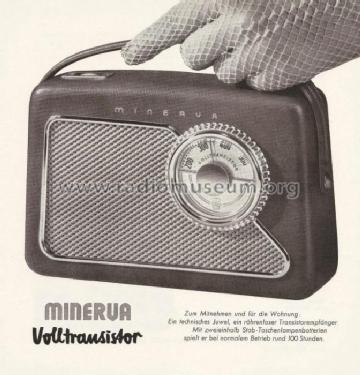 Volltransistor 570 II; Minerva-Radio (ID = 575169) Radio