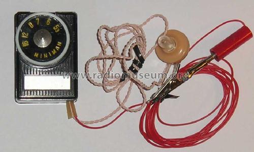 Germanium Pocket Radio M-703; Miniman Industry Co. (ID = 1667452) Detektor