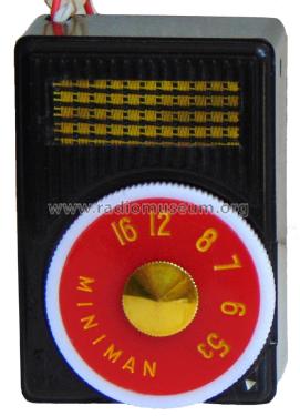 Germanium Pocket Radio M-703; Miniman Industry Co. (ID = 2221470) Galène