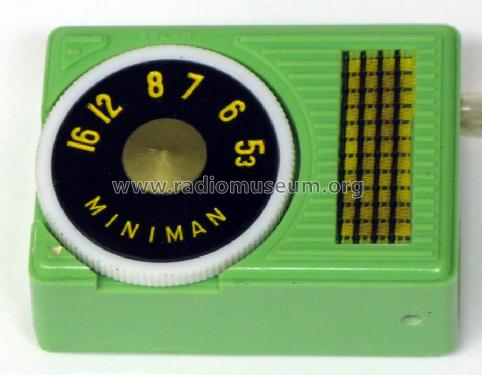 Germanium Pocket Radio M-703; Miniman Industry Co. (ID = 502110) Cristallo