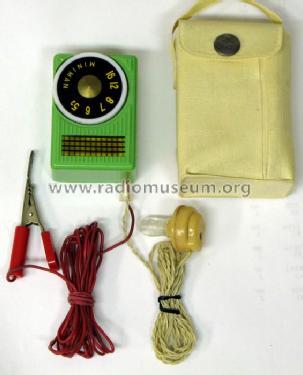 Germanium Pocket Radio M-703; Miniman Industry Co. (ID = 502111) Galène