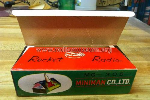 Rocket Germanium Radio MG-305; Miniman Industry Co. (ID = 1485056) Galène
