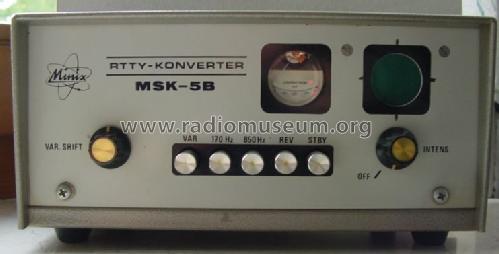 RTTY-Konverter MSK-5B; Minix, Hannover (ID = 241337) Amateur-D