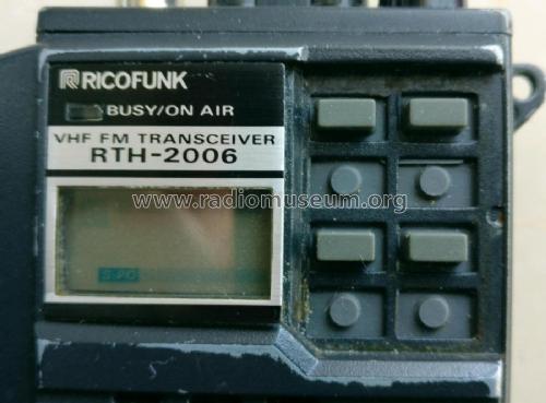 Ricofunk VHF FM Transceiver RTH-2006; Minix, Hannover (ID = 2565872) Amat TRX