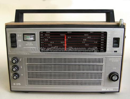 Selena {Селена} B-215 {Б-215}; Minsk Radio Works; (ID = 831824) Radio