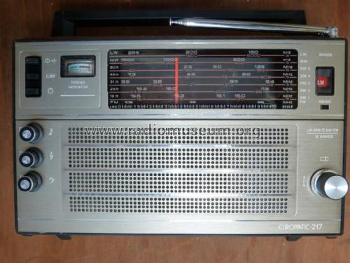 Euromatic 217; Minsk Radio Works; (ID = 2519569) Radio