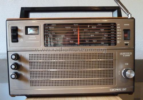 Euromatic 217; Minsk Radio Works; (ID = 2519570) Radio