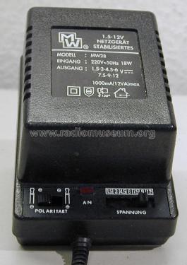 Stabilisiertes Netzgerät MW28; Minwa Electronics Co (ID = 2341557) Power-S