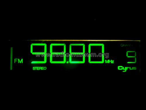 Cyrus Tuner with Remote Control Mk2; Mission Electronics (ID = 2739341) Radio