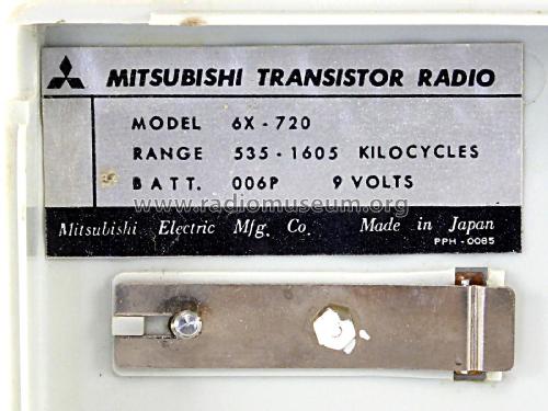 6 X-720; Mitsubishi Electric (ID = 2287701) Radio