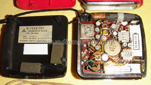 Pierre Cardin, 7 Transistor Radio 7X-800; Mitsubishi Electric (ID = 912089) Radio